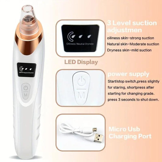 Derma section blackhead remover for flawless skin