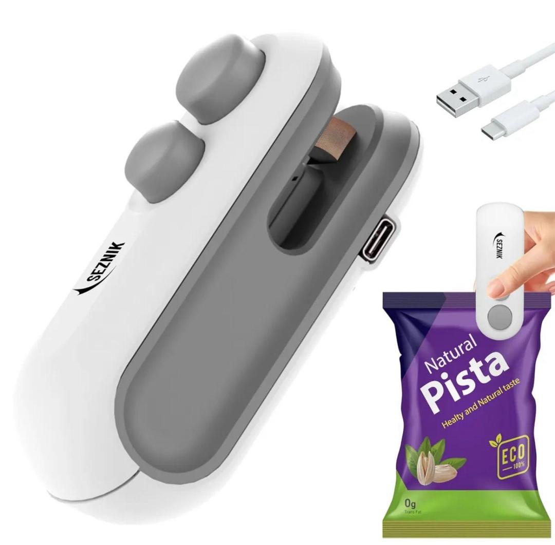 Portable Rechargeable Bag Sealing Machine – Keep Food Fresh for Longer