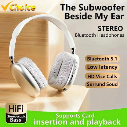 P9 wireless headphones Bluetooth 5.3RGB - In different colours