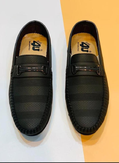 Men's premium casual loafers in Black 40% off