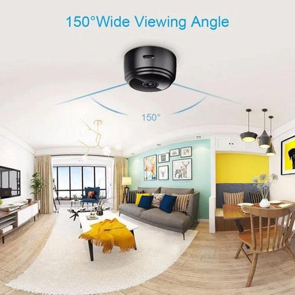 WiFi Remote Surveillance Camera Black ABS light wieght