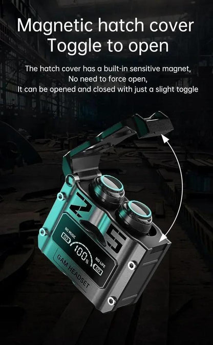 M25 Wireless Gaming Earbuds - Black ABS Bluetooth