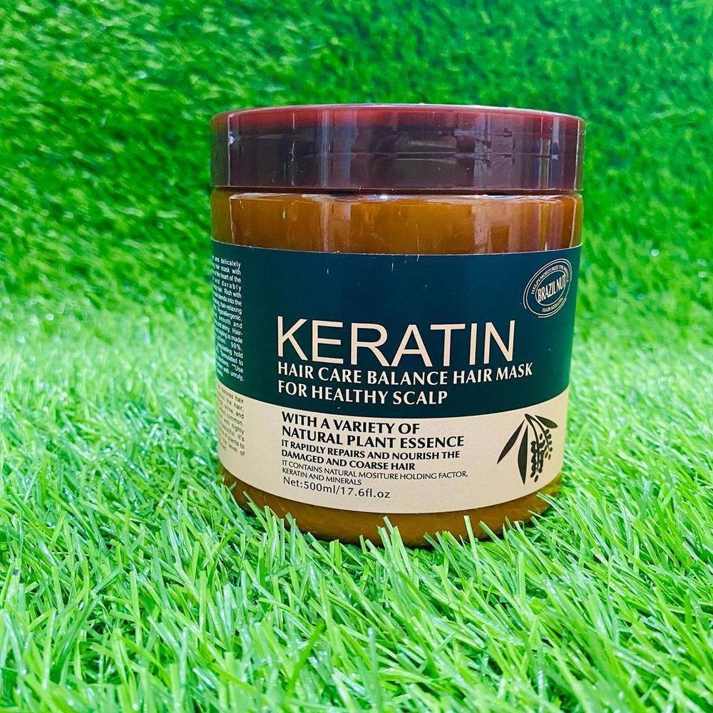 Keratin Hair Mask 500g fizz control shine repair