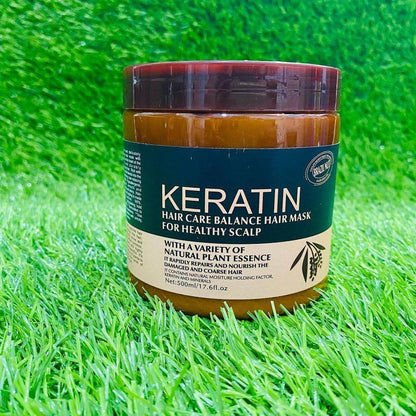 Keratin Hair Mask 500g fizz control shine repair