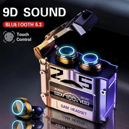 M25 Wireless Gaming Earbuds - Black ABS Bluetooth
