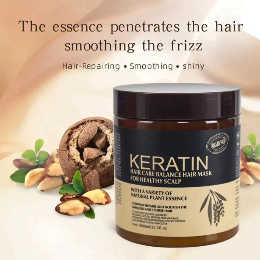 Keratin Hair Mask 500g fizz control shine repair