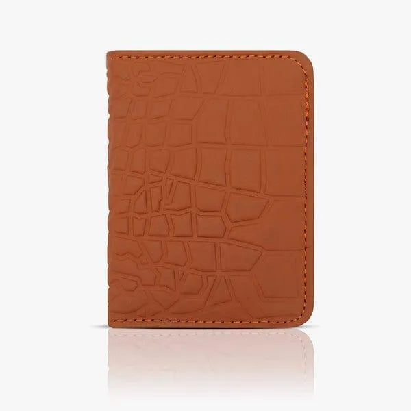 Men's Black leather wallet with card slots