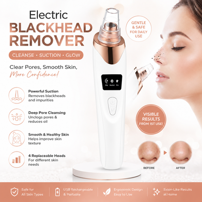 Derma section blackhead remover for flawless skin