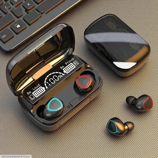 M10 Pro Wireless Earbuds – Premium Sound, All-Day Power