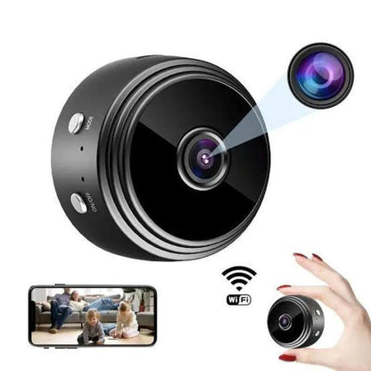WiFi Remote Surveillance Camera Black ABS light wieght